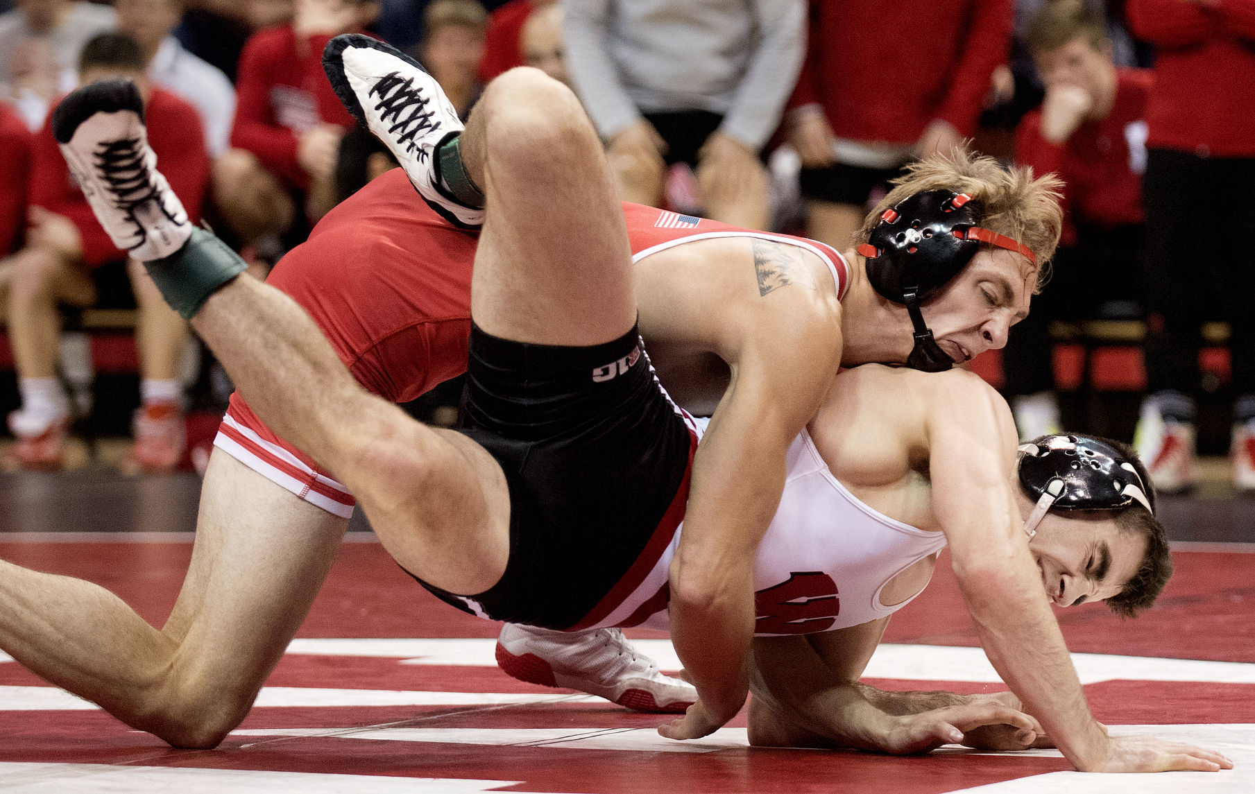 Wisconsin vs. Nebraska wrestling, 11/16/18